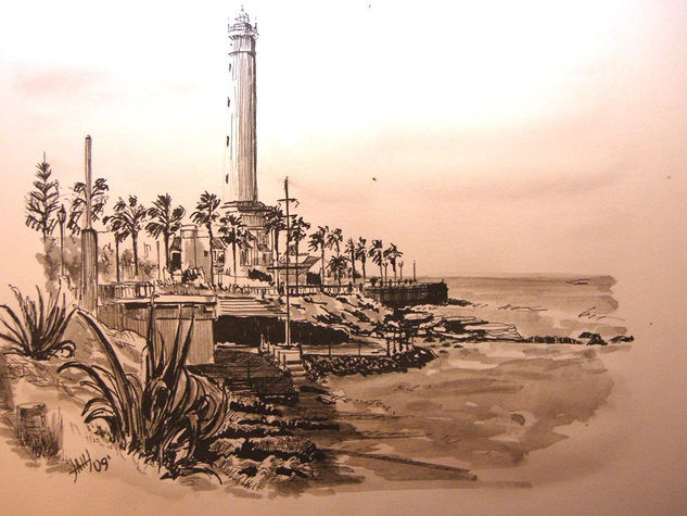 Faro de Chipiona Ink