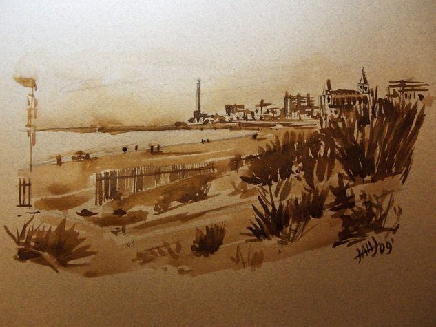 Playa de Regla (Chipiona-Cádiz) Ink