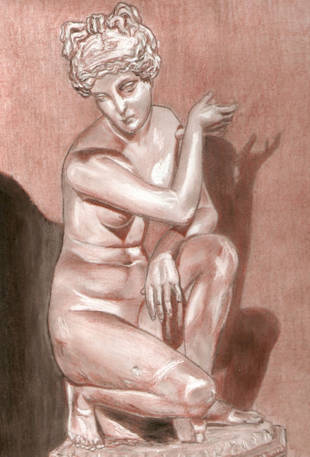 Retrato de una escultura griega