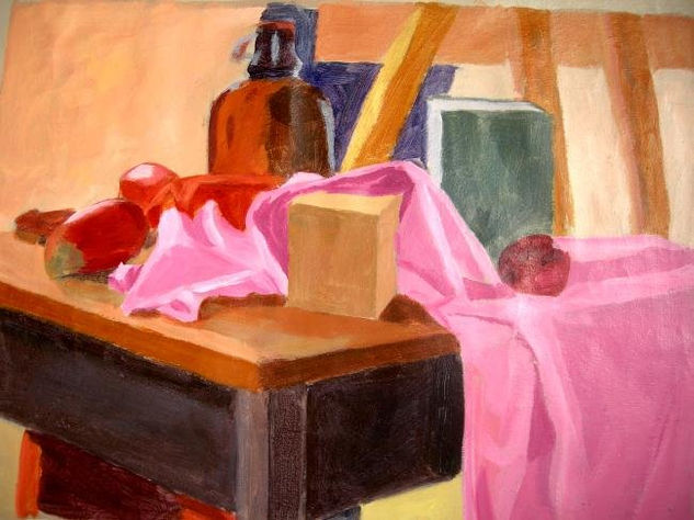 n.m. del natural Acrylic Paper Still Life Paintings