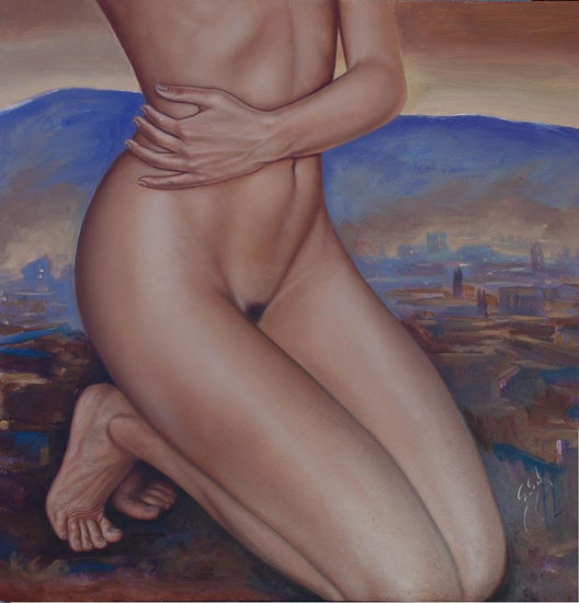 Ritual Oil Canvas Nude Paintings