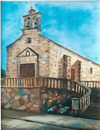 NUESTRA SRA DE GUADALUPE Oil Canvas Landscaping