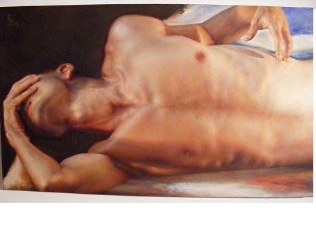 Cuerpo silente Oil Canvas Nude Paintings