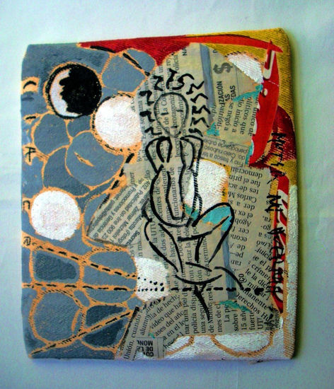 MUJER QUE DUERME SOLA Mixed media Canvas Others