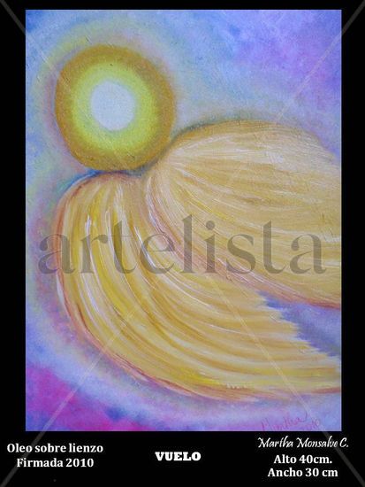 VUELO Oil Canvas Figure Painting