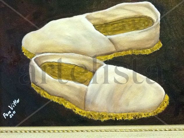 alpargatas Oil Canvas Still Life Paintings