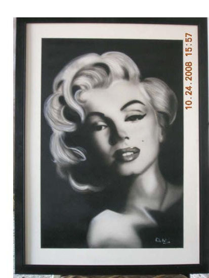 Marilyn Monroe Acrylic Panel Portrait