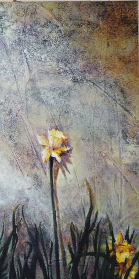 narciso Oil Canvas Floral Painting