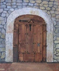 Puerta de iglesia