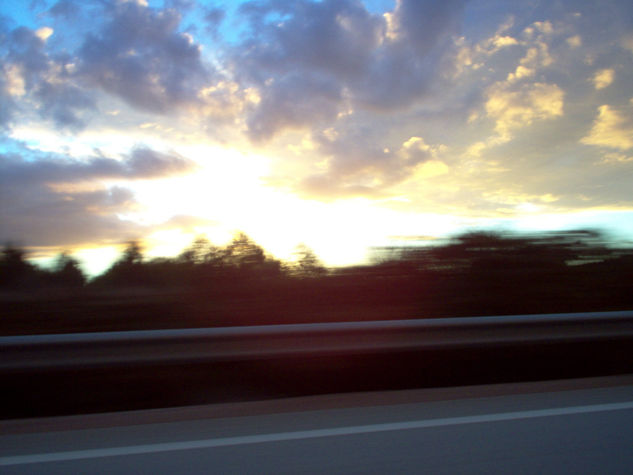 Cielo desde mi coche Naturaleza Color (Digital)