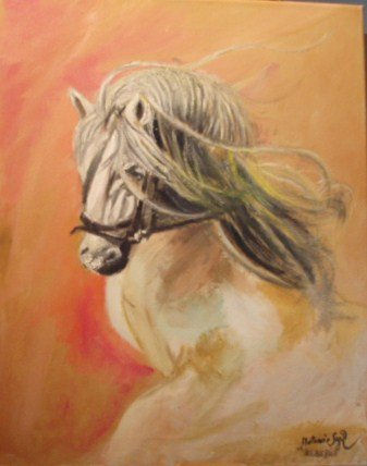 Caballo Oil Canvas Animals