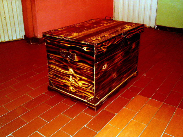 Baul Tapa Plana 62 x 42 x 42