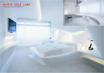 White hole lamp