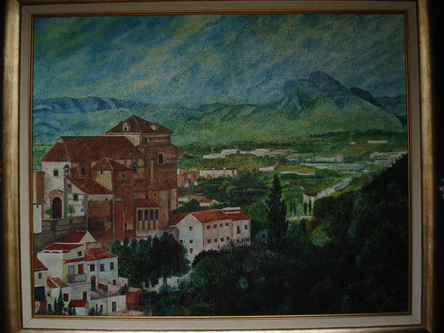 EL CARMEN Oil Canvas Landscaping