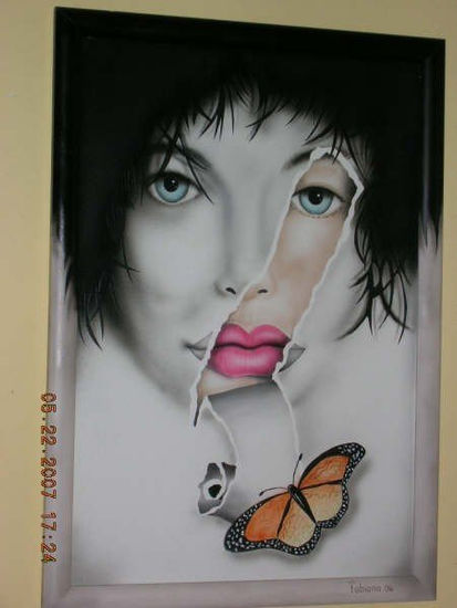 Rostro Acrylic Canvas Portrait