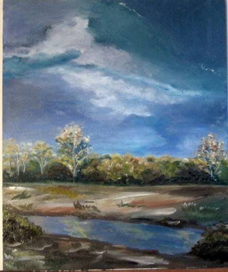 409- campo Oil Canvas Landscaping