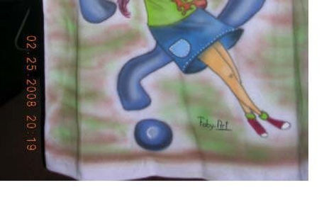 Pintura sobre  tela