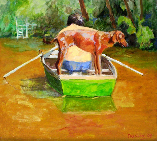 El paseo del perro Oil Others