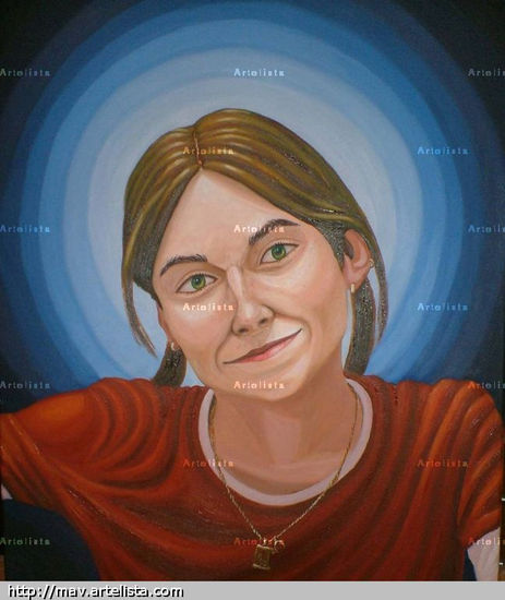 Rosa Oil Canvas Portrait