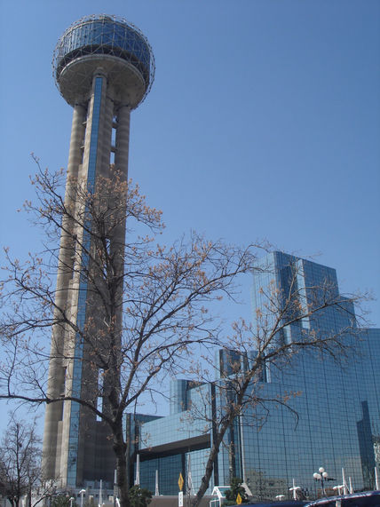 The reunion tower