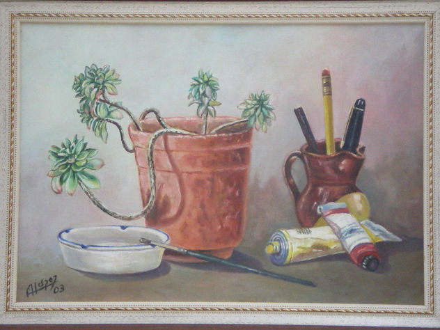 MACETA Y OTROS UTENSILIOS