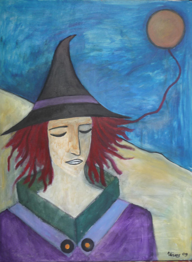 la bruja y la luna