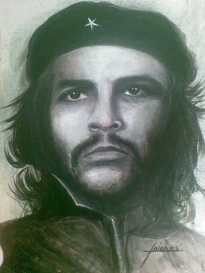 che guevara Acrílico Lienzo Retrato