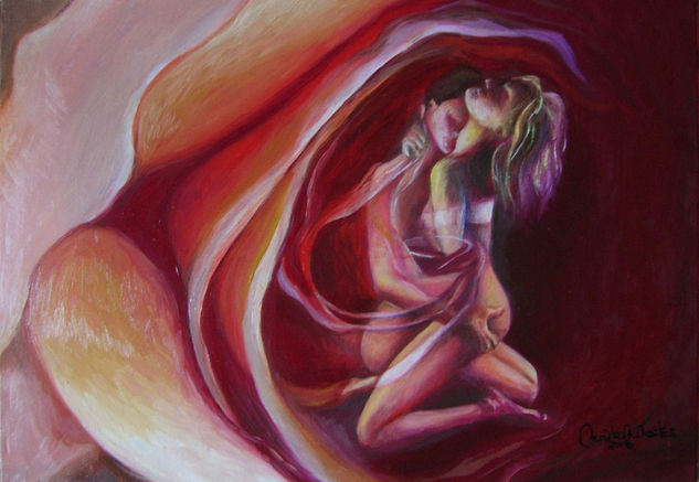 Rosa Pasion Oil Canvas Nude Paintings