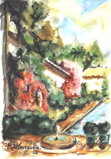 Alcázares de ternura. Watercolour Paper Landscaping