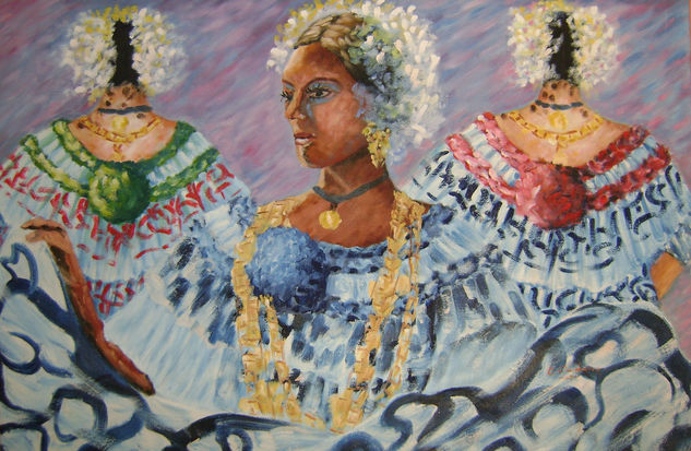 Pollera Oil Canvas Others