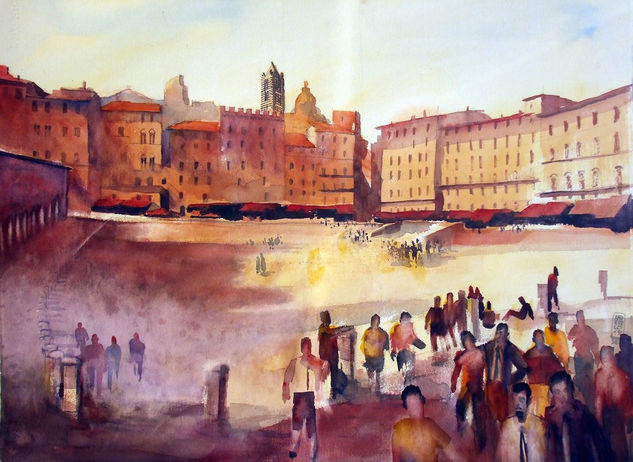 In piazza del Campo 