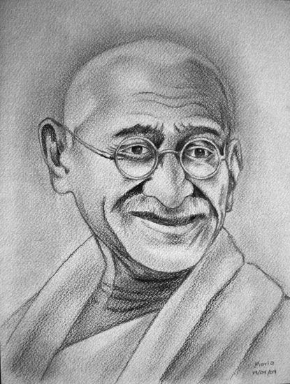 Mahatma Gandhi Pencil