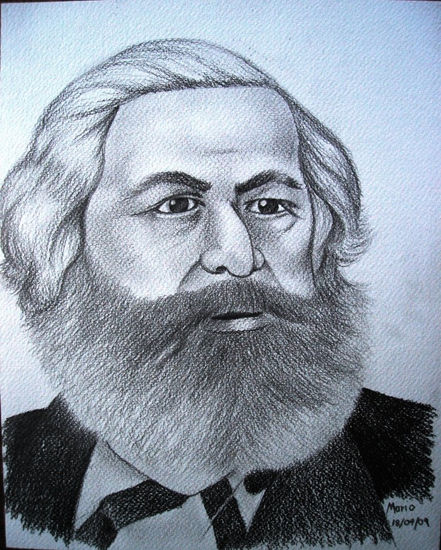 Karl Marx Pencil