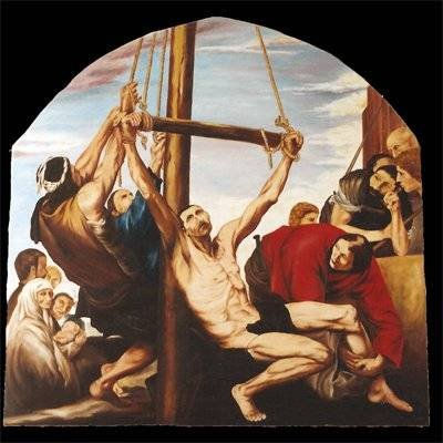 el martirio de San...