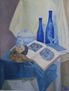 Bodegón en Azul