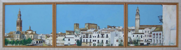 Carmona (Vista general) Oil Canvas Landscaping