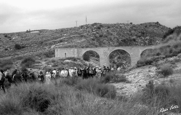 La senda del poeta Nature Black and White (Digital)