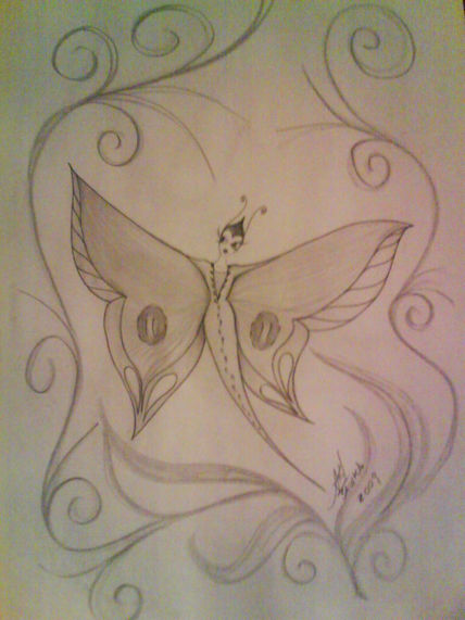 Mariposa del cuento