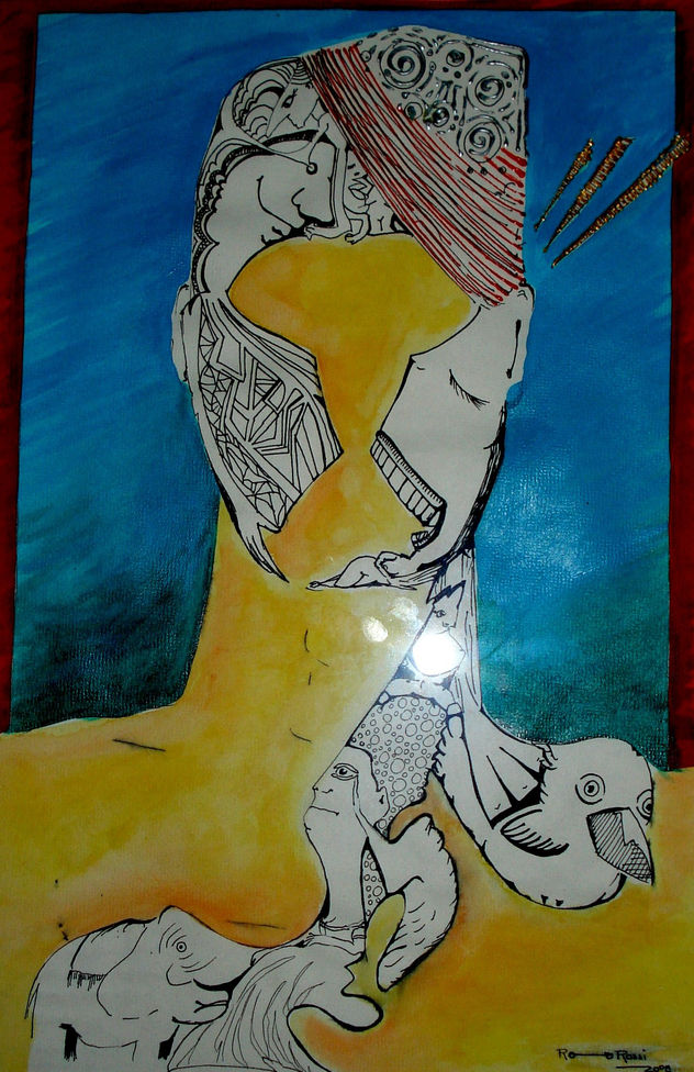 hombre deslocado