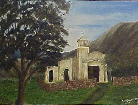 RASTROS JUJEÑOS Oil Canvas Landscaping