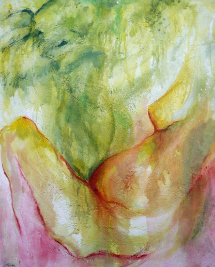 S/T Media Mixta Tabla Desnudos