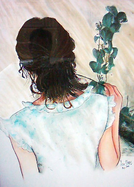 La niña del patio