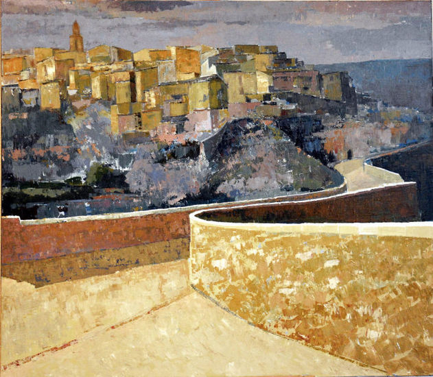 bocairent Óleo Lienzo Paisaje