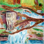 Animales en Óleo Pastel sobre cartulina thumbnail 1