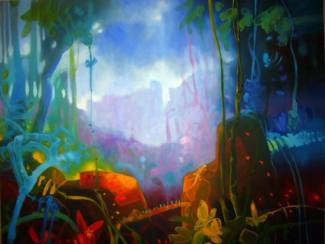 tropical 03 Oil Canvas Landscaping