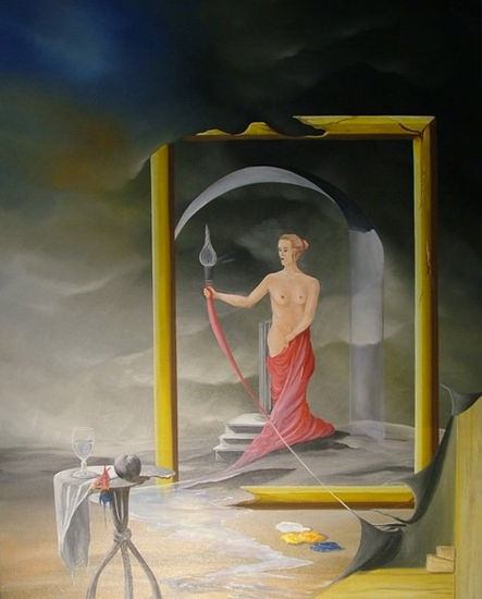 Visões de Uma Pintura_Visions of a painting Óleo Lienzo Figura