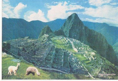 Ciudadela de MachuPicchu Óleo Lienzo Paisaje