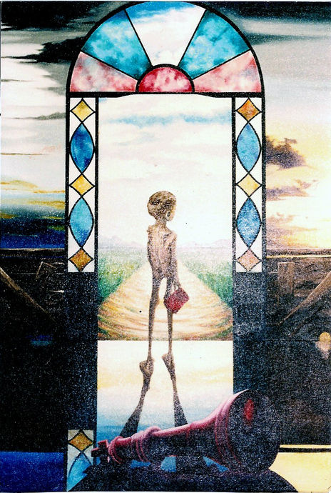" lejos, lejano "