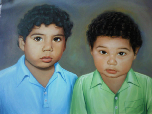 autoretrato Oil Canvas Portrait