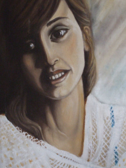 sombra y luz Óleo Lienzo Retrato